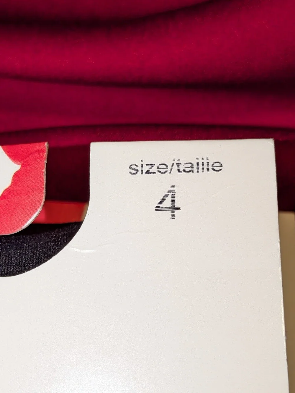 New HUE Black Control Top Tights - Opaque Size 4